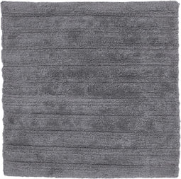 Heckettlane Badmat Vivienne - Badkamermat - Antislip tapijt - 60x60 - Antraciet