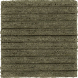 Heckettlane Badmat Vivienne - Badkamermat - Antislip tapijt - 60x60 - Groen