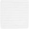 Heckettlane Badmat Vivienne - Badkamermat - Antislip tapijt - 60x60 - Wit