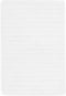 Heckettlane Badmat Vivienne - Badkamermat - Antislip tapijt - 70x120 - Wit