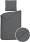 Heckettlane Banda - Dekbedovertrek - Eenpersoons - 140x200/220 cm - Dark Gull Grey
