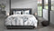 Heckettlane Becca Dekbedovertrek - 100% Katoen-Satijn - 240x220 - Wit