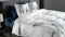 Heckettlane Becca Dekbedovertrek - 100% Katoen-Satijn - 240x220 - Wit