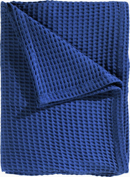 Heckettlane Bed Sprei Wafel - Bedsprei 1 persoons - Wafeldeken - 180x260 - Blauw