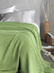 Heckettlane Bed Sprei Wafel - Bedsprei 1 persoons - Wafeldeken - 180x260 - Groen