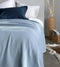 Heckettlane Bed Sprei Wafel - Bedsprei 1 persoons - Wafeldeken - 180x260 - Blauw