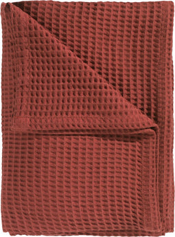 Heckettlane Bed Sprei Wafel - Bedsprei 2 persoons - Wafeldeken - 240x260 - Oranje