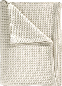 Heckettlane Bed Sprei Wafel - Bedsprei 2 persoons - Wafeldeken - 240x260 - Off-White