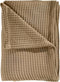 Heckettlane Bed Sprei Wafel - Bedsprei 2 persoons - Wafeldeken - 240x260 - Beige