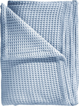 Heckettlane Bed Sprei Wafel - Bedsprei 2 persoons - Wafeldeken - 240x260 - Blauw