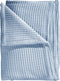 Heckettlane Bed Sprei Wafel - Bedsprei 2 persoons - Wafeldeken - 240x260 - Blauw