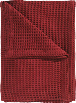Heckettlane Bed Sprei Wafel - Bedsprei 2 persoons - Wafeldeken - 240x260 - Rood