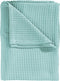 Heckettlane Bed Sprei Wafel - Bedsprei 2 persoons - Wafeldeken - 240x260 - Groen