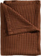 Heckettlane Bed Sprei Wafel - Bedsprei 2 persoons - Wafeldeken - 240x260 - Oranje