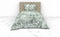 Heckettlane Beyla Dekbedovertrek - Eenpersoons - Katoen - 140x200-220cm - Groen
