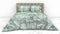 Heckettlane Beyla Dekbedovertrek - Eenpersoons - Katoen - 140x200-220cm - Groen
