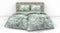Heckettlane Beyla Dekbedovertrek - Eenpersoons - Katoen - 140x200-220cm - Groen