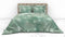 Heckettlane Beyla Dekbedovertrek - Lits-jumeaux - Katoen - 240x200-220cm - Groen