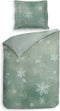 Heckettlane Beyla Dekbedovertrek - Lits-jumeaux - Katoen - 240x200-220cm - Groen