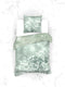 Heckettlane Beyla Dekbedovertrek - Lits-jumeaux - Katoen - 260x200-220cm - Groen