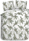 Heckettlane Bial Dekbedovertrek - Eenpersoons - Flanel - 140x200-220cm - Wit