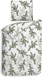 Heckettlane Bial Dekbedovertrek - Lits-jumeaux - Flanel - 240x200-220cm - Wit