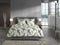 Heckettlane Bial Dekbedovertrek - Lits-jumeaux - Flanel - 260x200-220cm - Wit