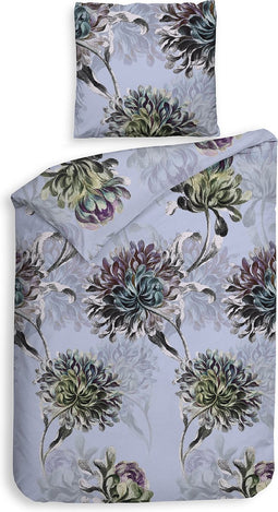 Heckettlane Bing Dekbedovertrek - Eenpersoons - Flanel - 140x200-220cm - Blauw