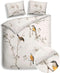Heckettlane Birdie Dekbedovertrek - Lits-jumeaux - Katoen - 260x200-220cm - Off-White