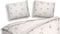 Heckettlane Birdie Dekbedovertrek - Lits-jumeaux - Katoen - 240x200-220cm - Off-White