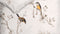 Heckettlane Birdie Dekbedovertrek - Lits-jumeaux - Katoen - 240x200-220cm - Off-White