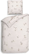 Heckettlane Birdie Dekbedovertrek - Lits-jumeaux - Katoen - 240x200-220cm - Off-White