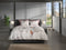 Heckettlane Birdie Dekbedovertrek - Lits-jumeaux - Katoen - 260x200-220cm - Off-White