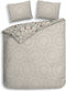 Heckettlane Blanche Dekbedovertrek - 100% Katoen-Satijn - 200x220-NL-BE - Natural