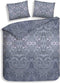 Heckettlane Bles Dekbedovertrek - Eenpersoons - Flanel - 140x200-220cm - Blauw