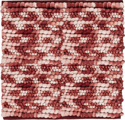 Heckettlane Brenda Bidetmat - Antislip - 60x60cm - Rood