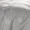 Heckettlane Broidy Dekbedovertrek - Eenpersoons - Katoen - 140x200-220cm - Grijs