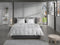 Heckettlane Broidy Dekbedovertrek - Tweepersoons - Katoen - 200x200-220cm - Grijs