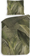 Heckettlane Bruna Dekbedovertrek - Eenpersoons - Katoen - 140x200-220cm - Groen