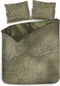 Heckettlane Bruna Dekbedovertrek - Lits-jumeaux - Katoen - 260x200-220cm - Groen