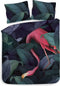 Heckettlane Byron Dekbedovertrek - Eenpersoons - Katoen - 140x200-220cm - Groen