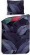 Heckettlane Byron Dekbedovertrek - Eenpersoons - Katoen - 140x200-220cm - Groen