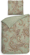 Heckettlane Camille Dekbedovertrek - Tweepersoons - Katoensatijn - 200x200-220cm - Groen