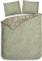 Heckettlane Camille Dekbedovertrek - Tweepersoons - Katoensatijn - 200x200-220cm - Groen