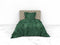 Heckettlane Castor Dekbedovertrek - Eenpersoons - Katoensatijn - 140x200-220cm - Groen