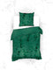 Heckettlane Castor Dekbedovertrek - Eenpersoons - Katoensatijn - 140x200-220cm - Groen