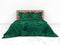 Heckettlane Castor Dekbedovertrek - Eenpersoons - Katoensatijn - 140x200-220cm - Groen