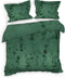 Heckettlane Castor Dekbedovertrek - Lits-jumeaux - Katoensatijn - 240x200-220cm - Groen