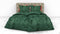 Heckettlane Castor Dekbedovertrek - Lits-jumeaux - Katoensatijn - 240x200-220cm - Groen