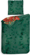 Heckettlane Castor Dekbedovertrek - Lits-jumeaux - Katoensatijn - 260x200-220cm - Groen